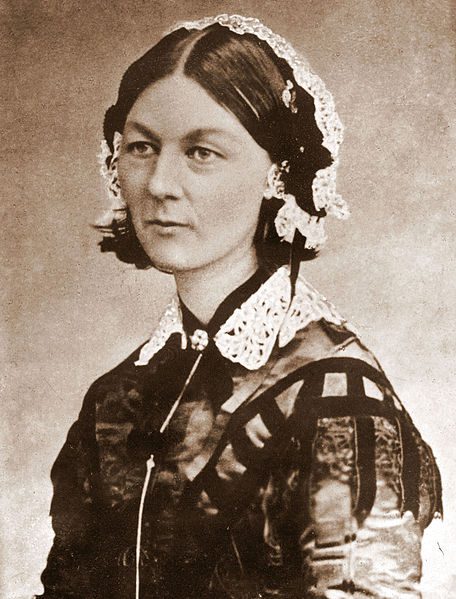 The young Florence Nightingale around 1850